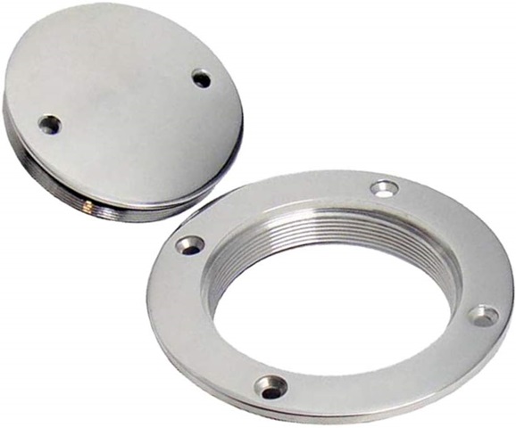 Tapa Registro Inox Llave