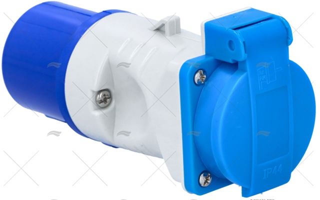 Adaptador CEE17 a Schucko Tapa