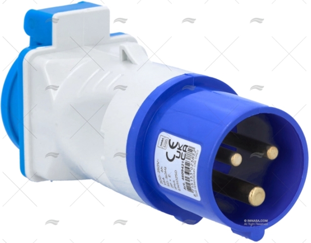 Adaptador CEE17 a Schucko Tapa