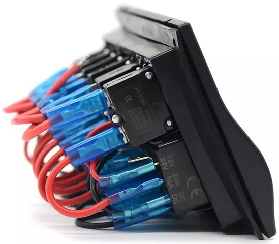 Panel LED Rocker
