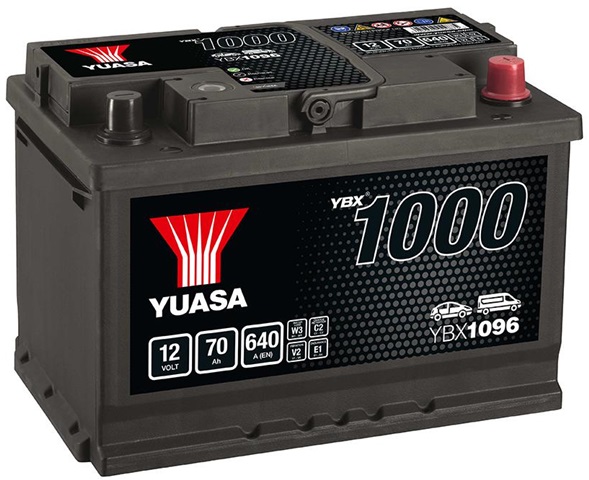 Bateria YUASA YBX1096 70Ah