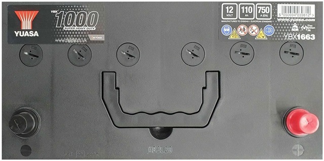 Bateria YUASA YBX1663 110AH