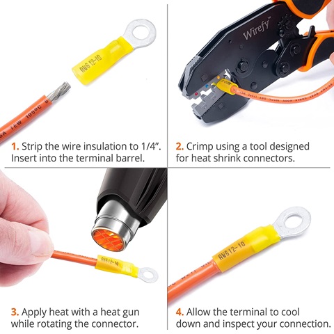 Conector Anilla Termoretractil
