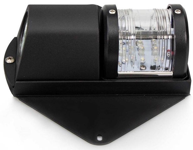 Foco Mastil + Luz Tope LED