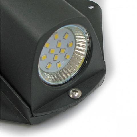 Foco Mastil + Luz Tope LED