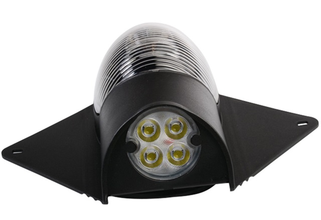 Foco Mastil + Tope SPHERA Negro