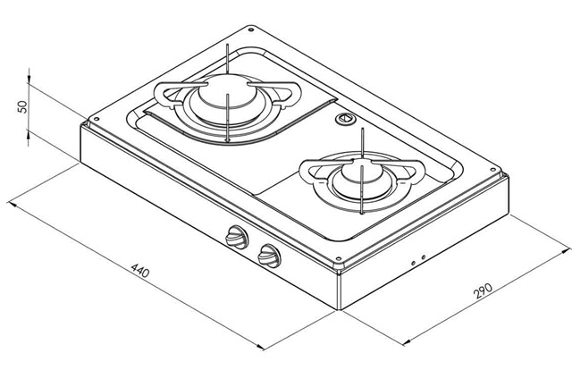 Cocina CAN FN1332