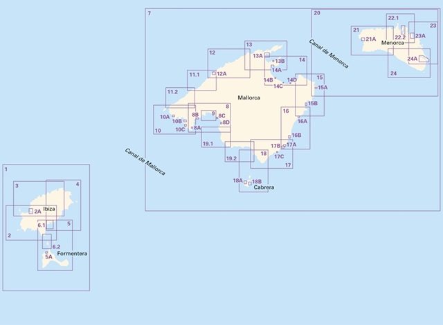 IMRAY Chart Pack Islas Baleares