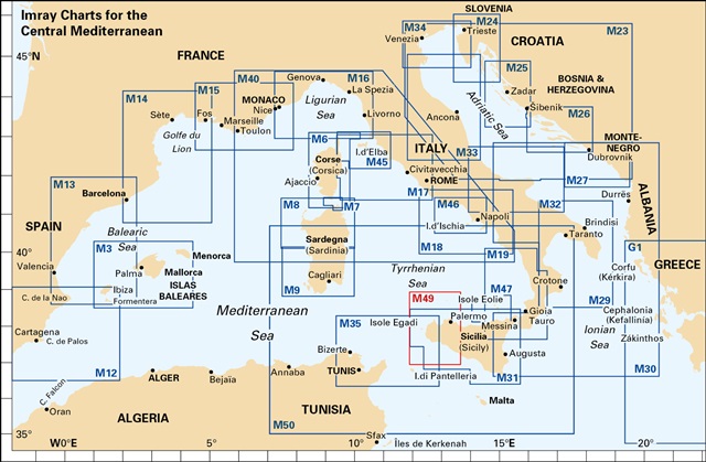 IMRAY Chart Pack Islas Baleares