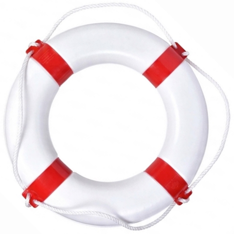 Aro Salvavidas 60cm Blanco
