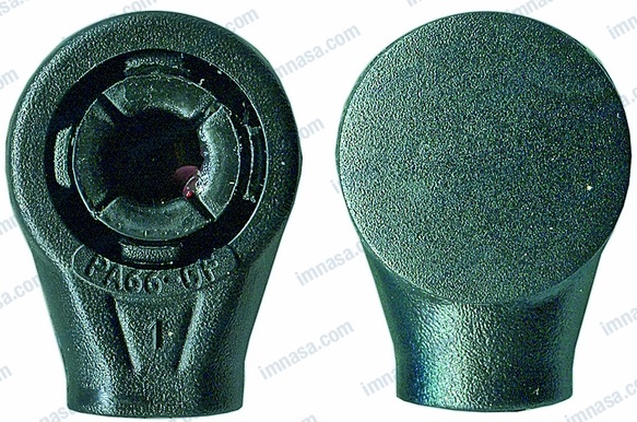 Terminal Elevador Gas Bola PVC R1