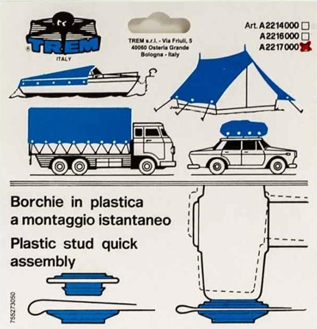 Ojales Plastico TREM (10 Uds)