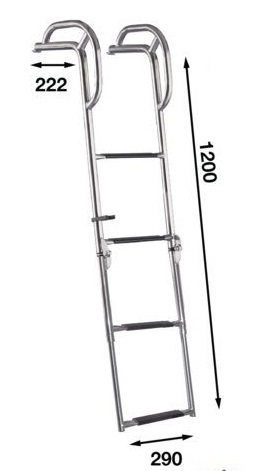Escalera Plataforma YOUNG MARINE Desmontable