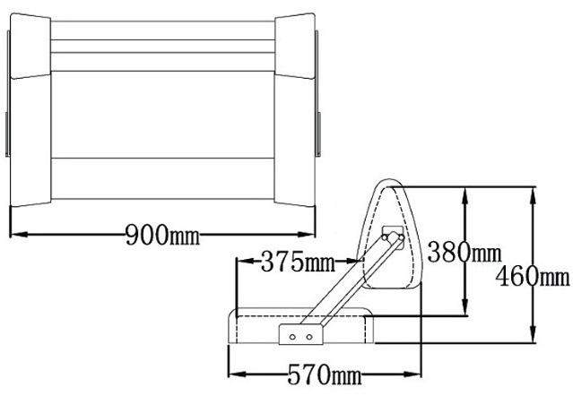 Asiento Reversible ESM 184190