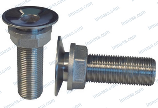 Pasacascos Inox Flush