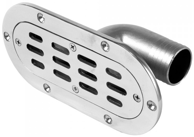 Sumidero Inox Ovalado 1 1/2"