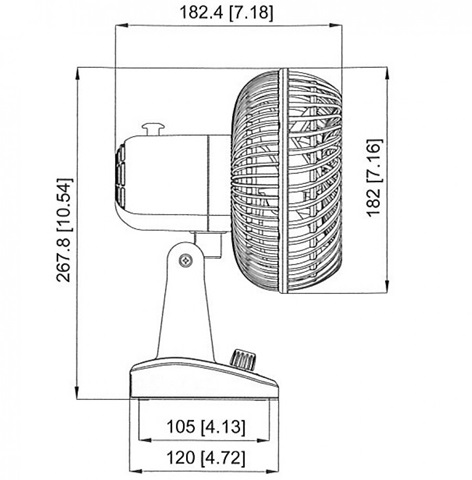 Ventilador TMC 03405