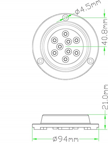 Luz Sumergible 00299-9