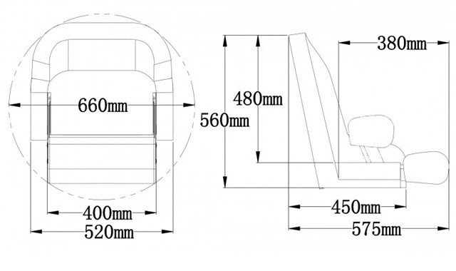 Asiento LEDA