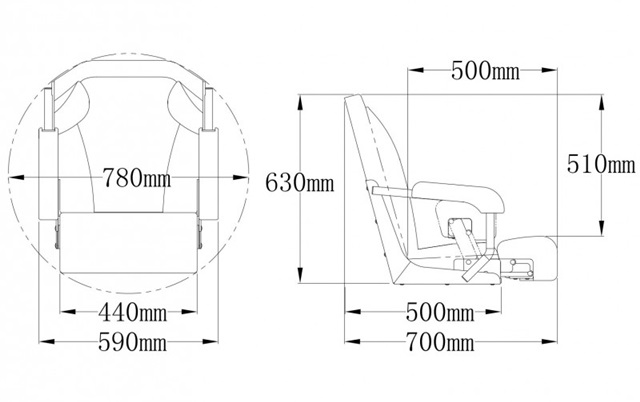 Asiento MOJO Deluxe