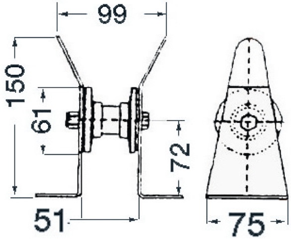 Puntera Botalon 51mm