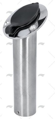 Portacañas Empotrable Inox 316 60º