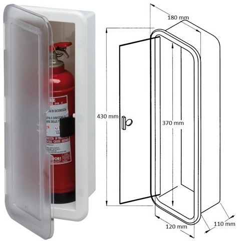 Cofre Extintor CANSB NI2423