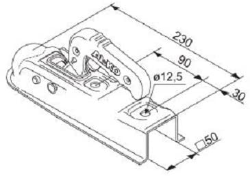 Cabezal Remolque AL-KO 750Kg