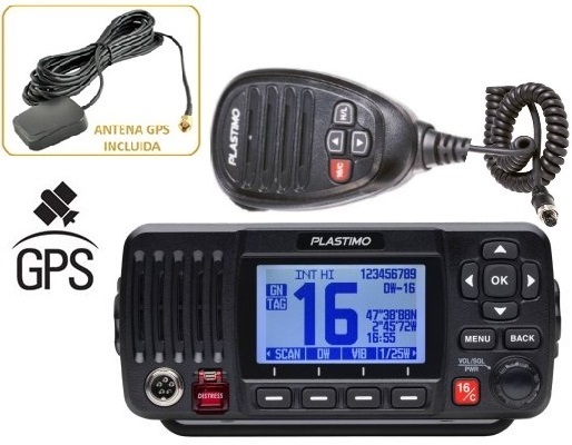 VHF PLASTIMO FX-500 GPS+