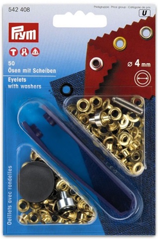 Ojales Laton PRYM 4mm 542 408