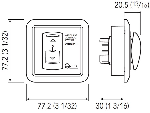 Panel QUICK WCS810