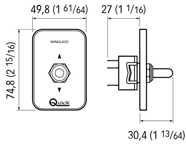 Panel Molinete QUICK WCS820