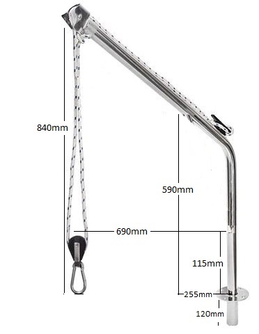 Pescantes RYE 125Kg