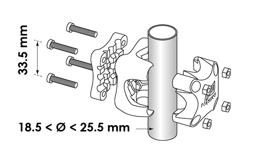 Soporte PLASTICLIP