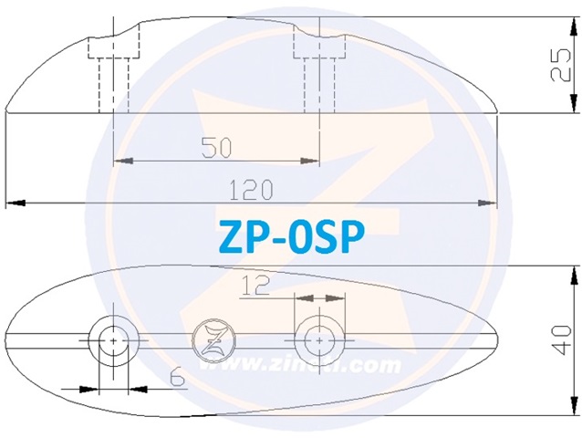 Anodo ZINETI Tipo Pez