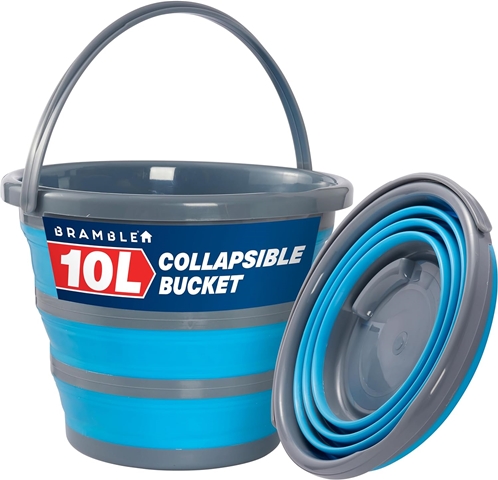 Cubo Plegable Azul 10L