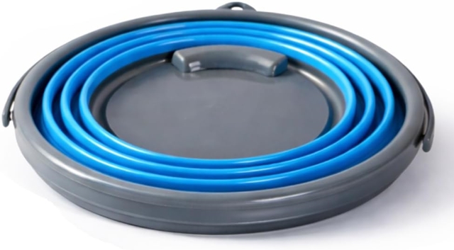 Cubo Plegable Azul 10L