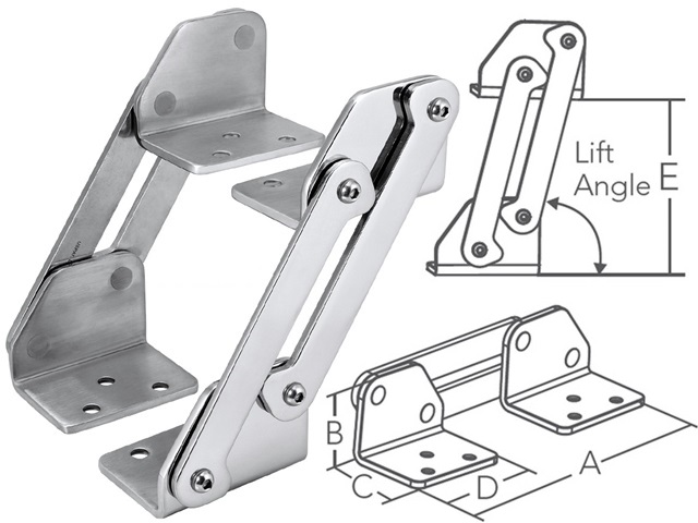 Bisagra Asiento Bolster MT