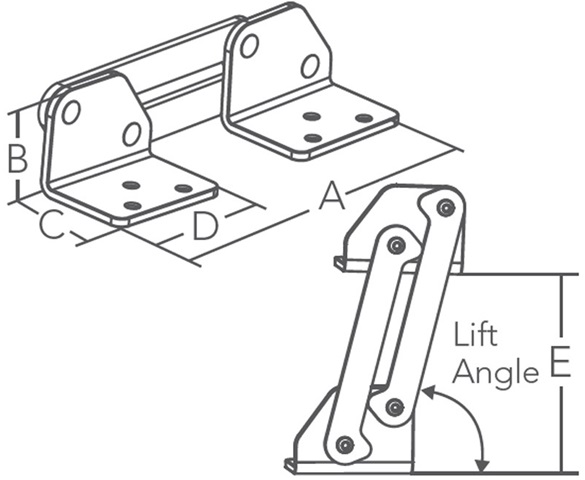 Bisagra Asiento Bolster MT