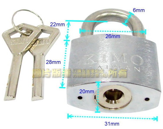 Candado Inox