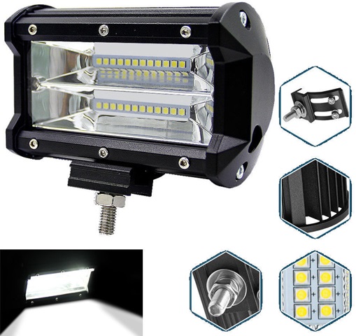 Foco LED 72W Rectangular 01537