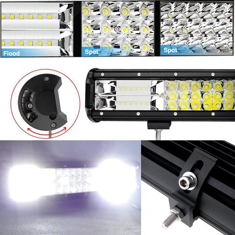 Foco LED 216W Rectangular 01535