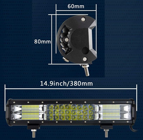 Foco LED 216W Rectangular 01535