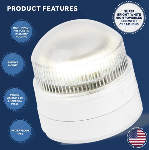 Luz Todo Horizonte FIVE OCEANS LED