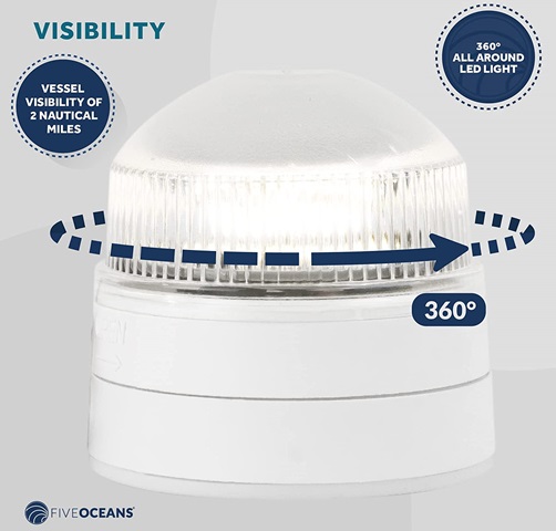 Luz Todo Horizonte FIVE OCEANS LED