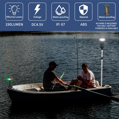Luz Navegacion Portatil 01105