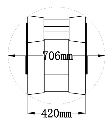 Asiento Reversible ESM 184145