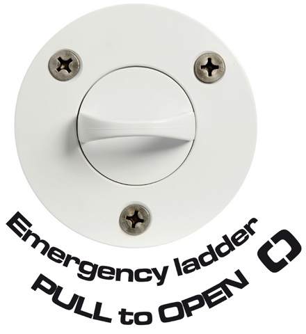 Escalera Emergencia OSCULATI Tornillos