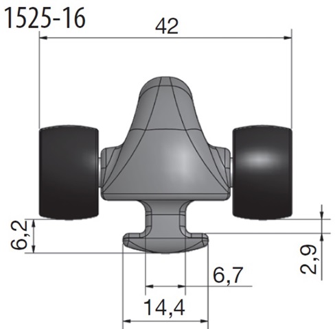 Patin RUTGERSON 1525