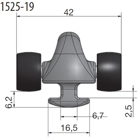 Patin RUTGERSON 1525